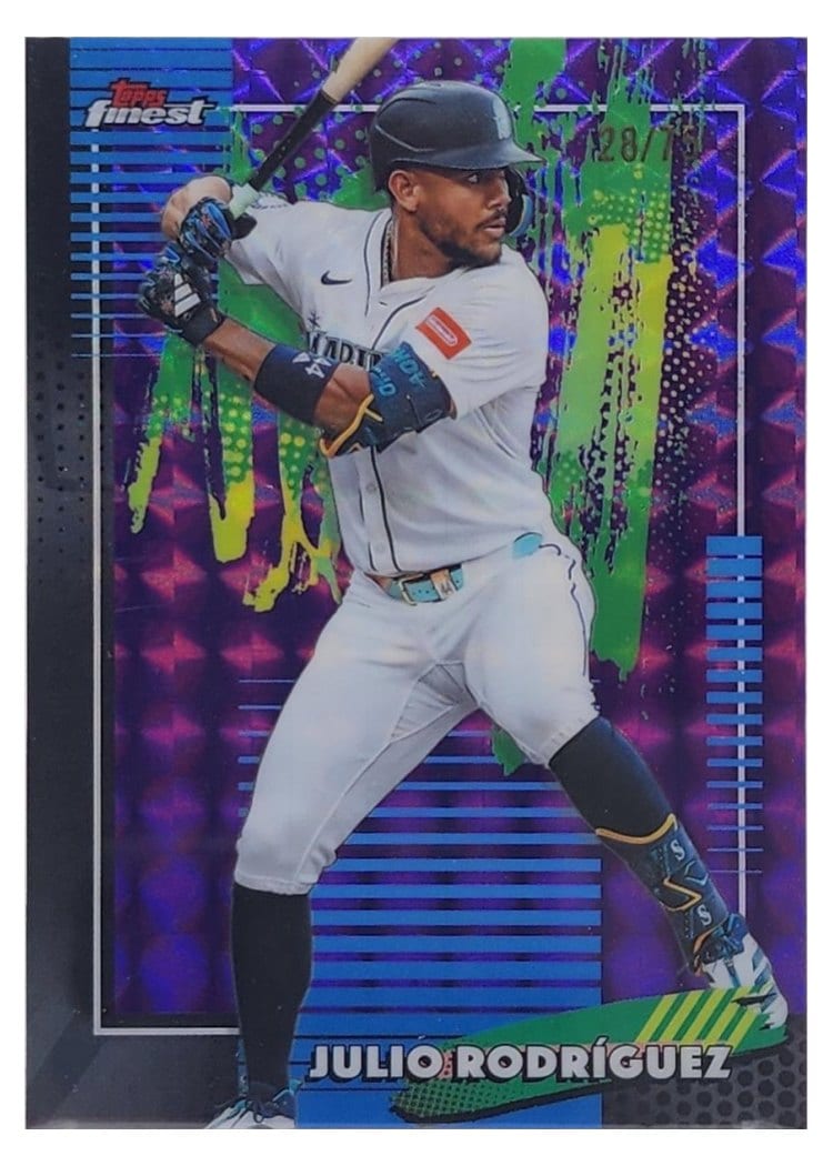 2026 Topps Finest Julio Rodriguez #13 card