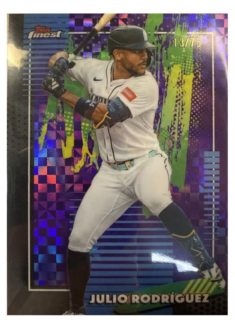 2026 Topps Finest Julio Rodriguez #13 card