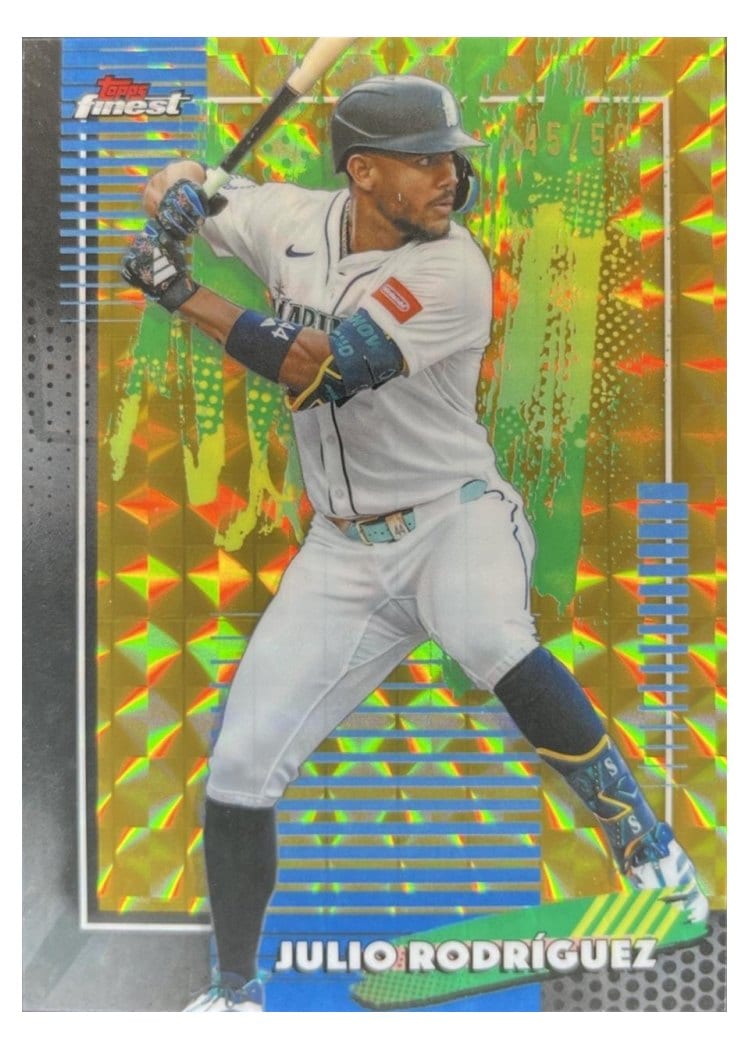 2026 Topps Finest Julio Rodriguez #13 card