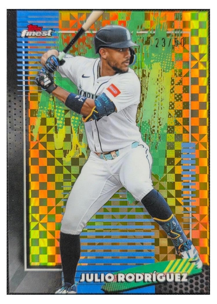 2026 Topps Finest Julio Rodriguez #13 card