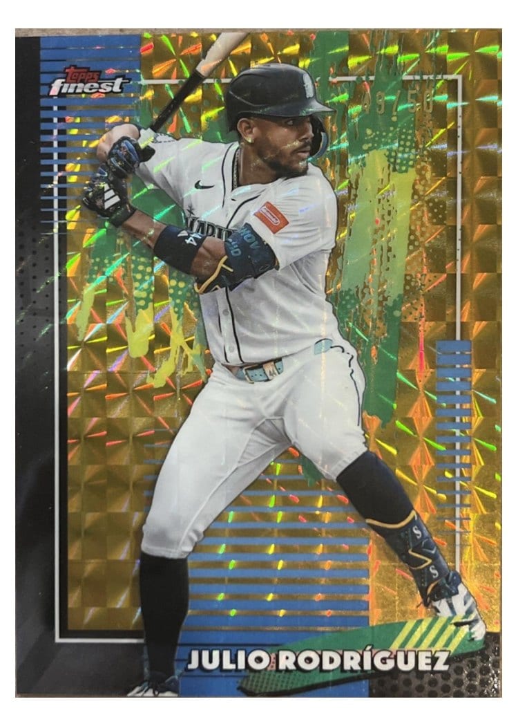 2026 Topps Finest Julio Rodriguez #13 card