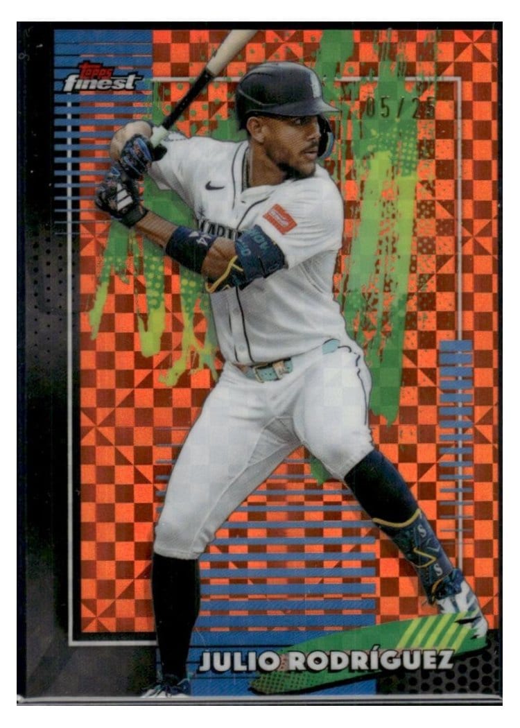 2026 Topps Finest Julio Rodriguez #13 card