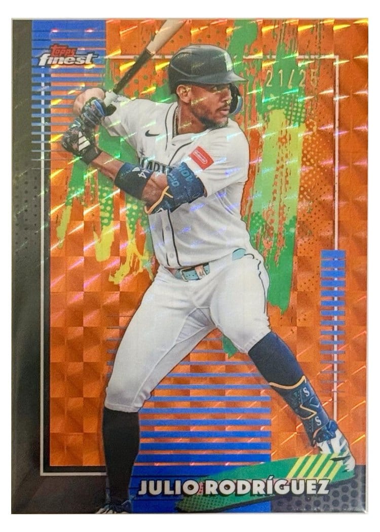 2026 Topps Finest Julio Rodriguez #13 card