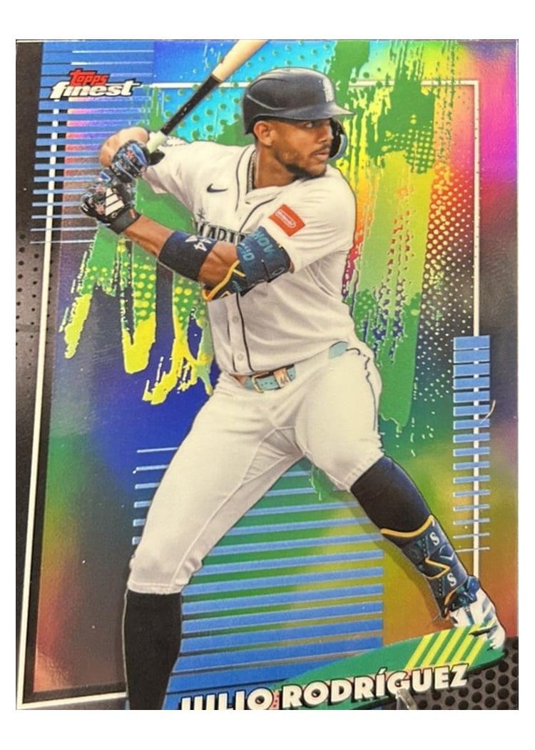 2026 Topps Finest Julio Rodriguez #13 card