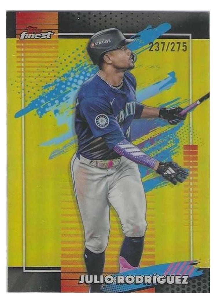 2026 Topps Finest Julio Rodriguez #130 card