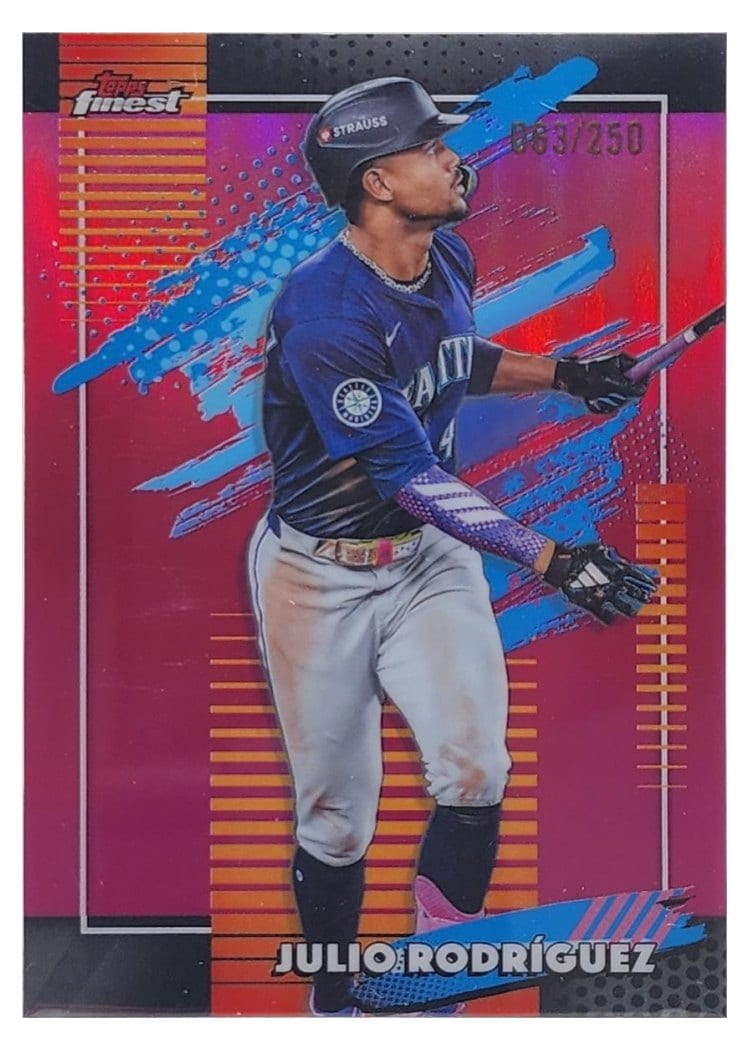 2026 Topps Finest Julio Rodriguez #130 card