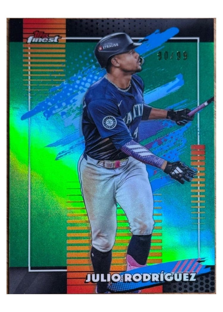 2026 Topps Finest Julio Rodriguez #130 card