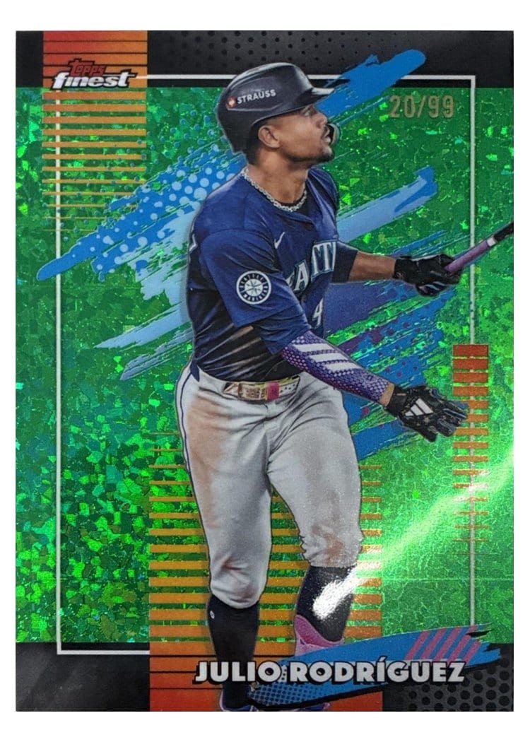 2026 Topps Finest Julio Rodriguez #130 card