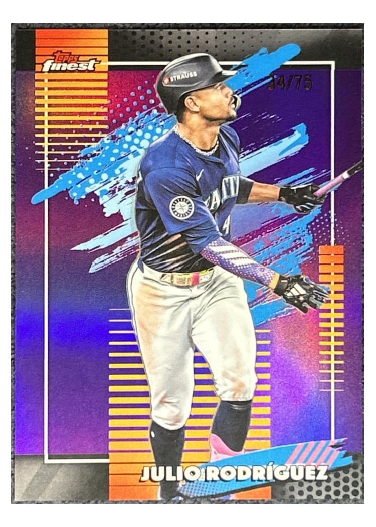 2026 Topps Finest Julio Rodriguez #130 card