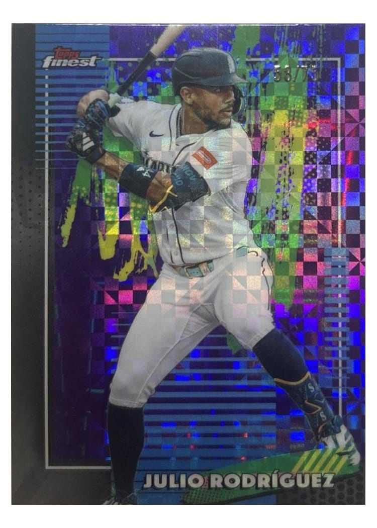2026 Topps Finest Julio Rodriguez #130 card