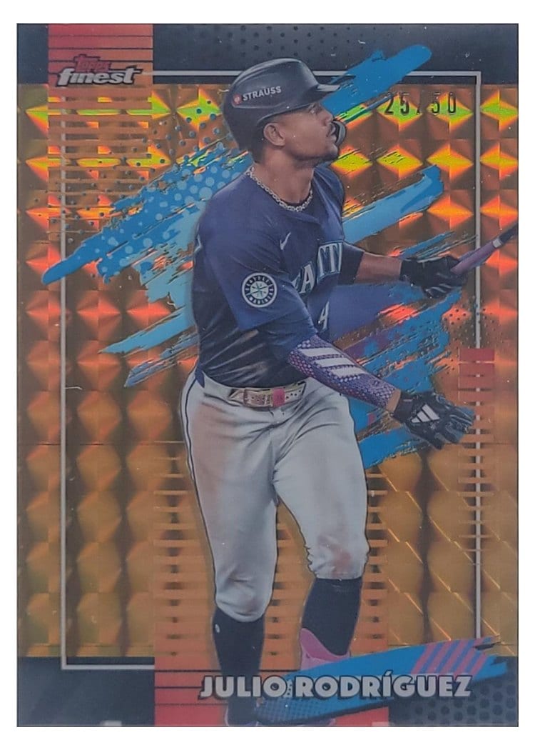 2026 Topps Finest Julio Rodriguez #130 card