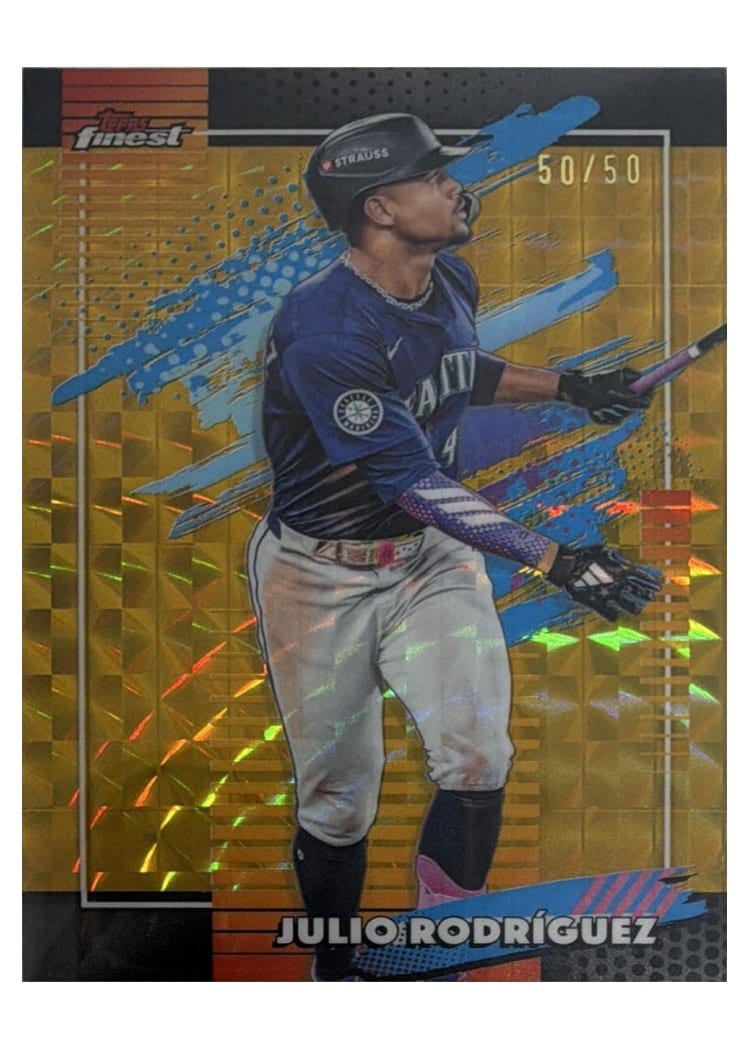 2026 Topps Finest Julio Rodriguez #130 card