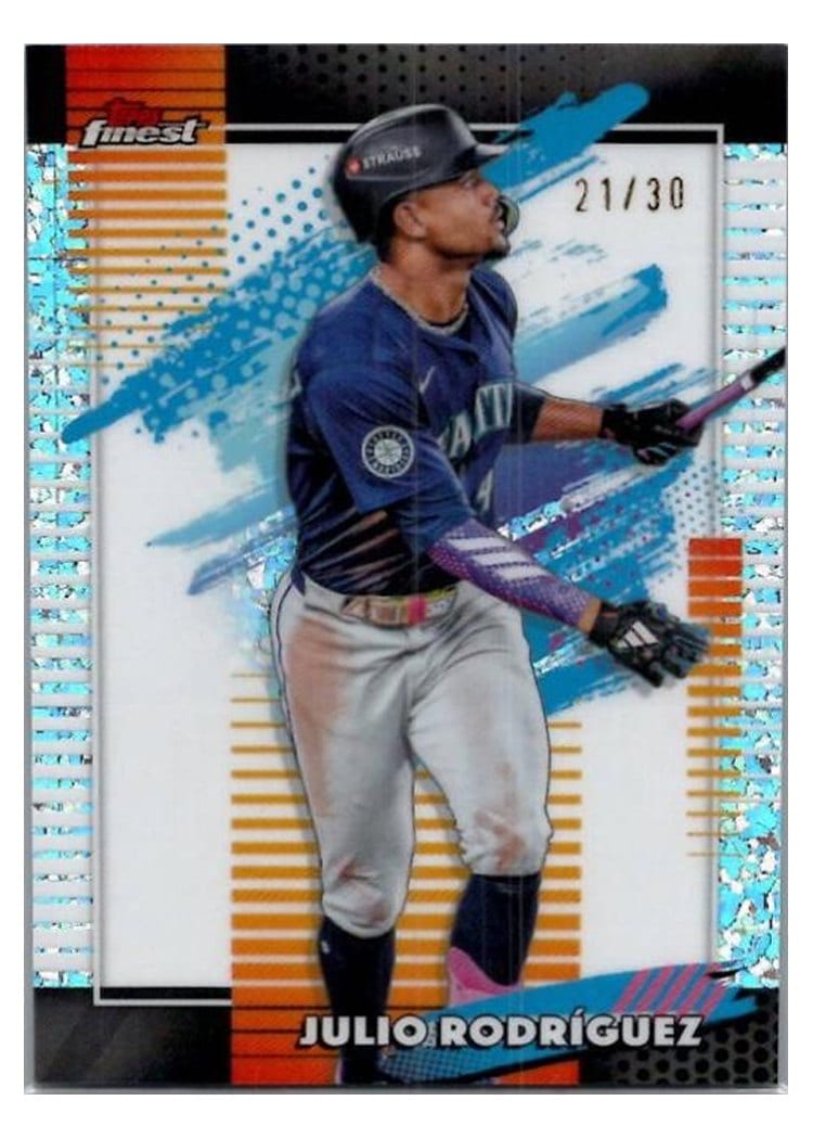 2026 Topps Finest Julio Rodriguez #130 card