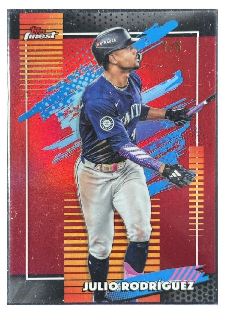 2026 Topps Finest Julio Rodriguez #130 card