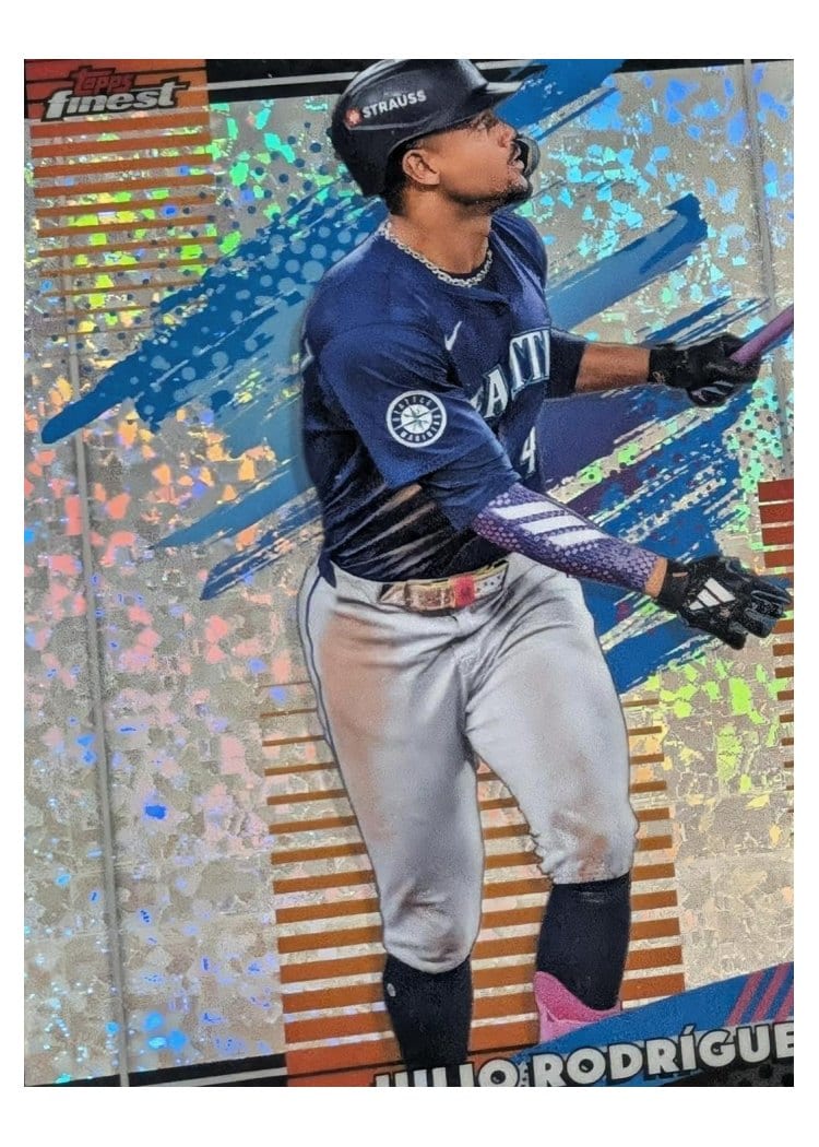 2026 Topps Finest Julio Rodriguez #130 card