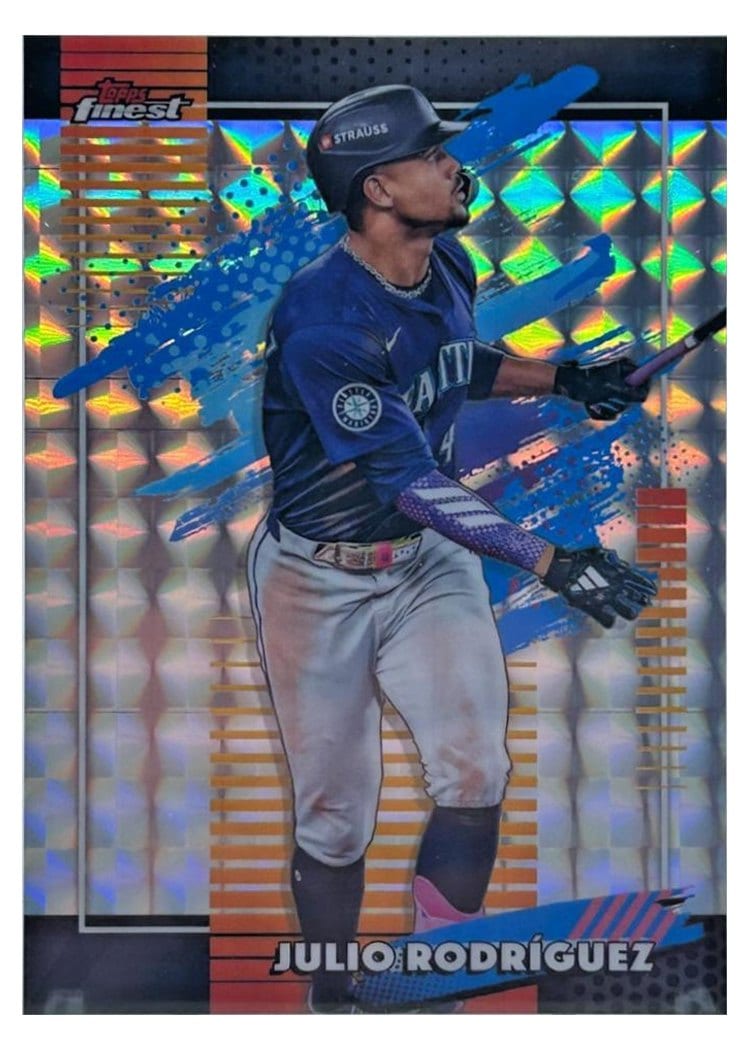 2026 Topps Finest Julio Rodriguez #130 card