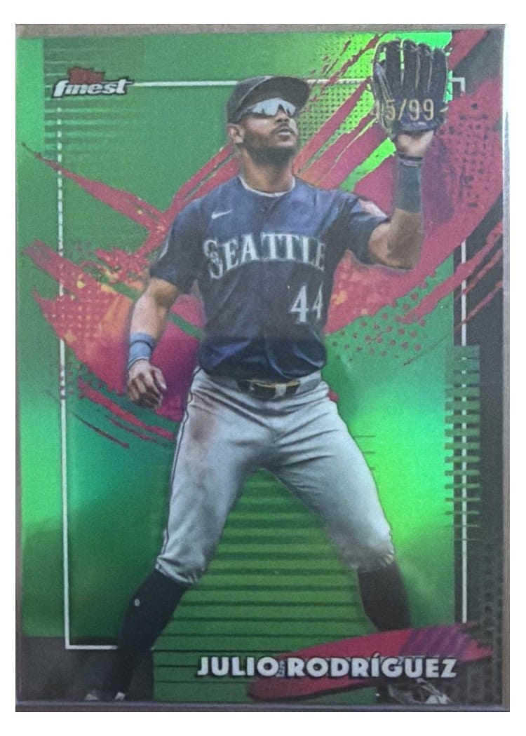 2026 Topps Finest Julio Rodriguez #219 card