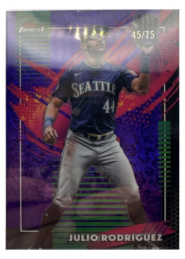 2026 Topps Finest Julio Rodriguez #219 card