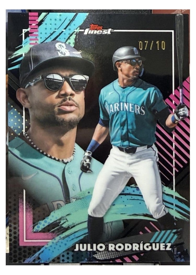 2026 Topps Finest Julio Rodriguez #313 card