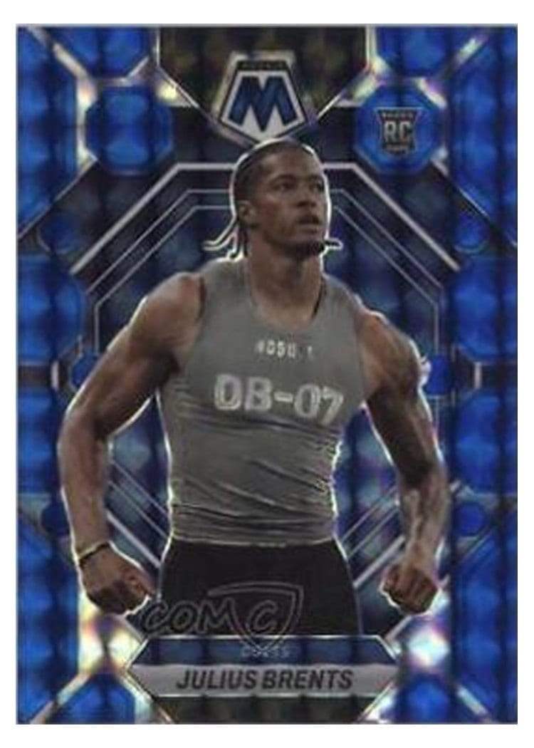 2023 Panini Mosaic Base Set Julius Brents #340 card