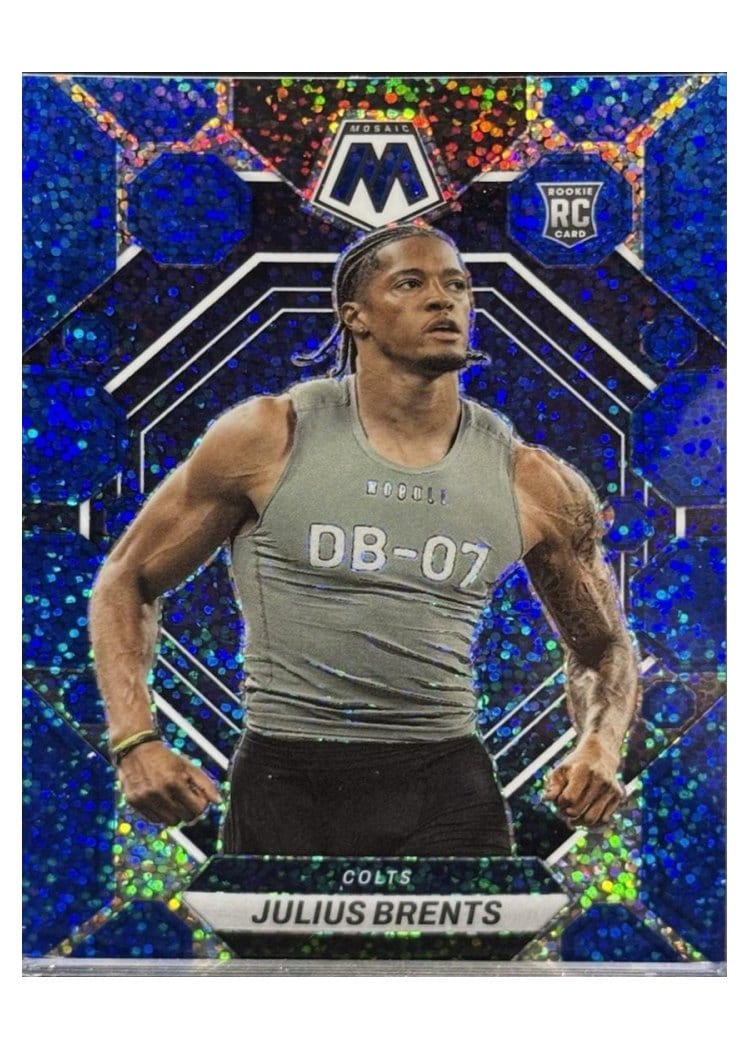 2023 Panini Mosaic Base Set Julius Brents #340 card