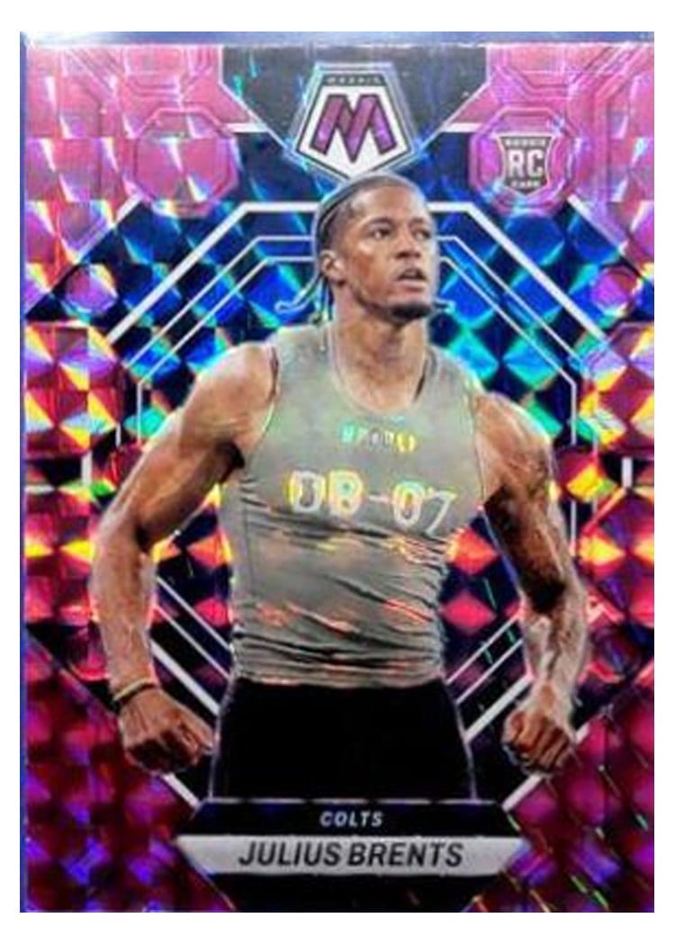 2023 Panini Mosaic Base Set Julius Brents #340 card