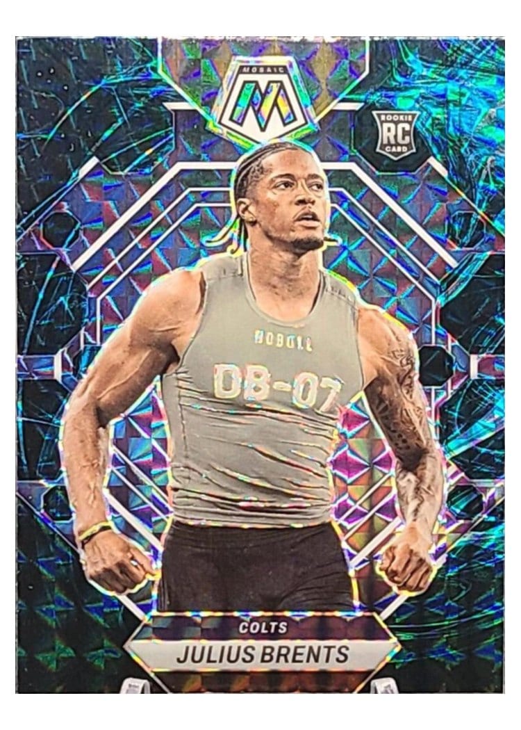 2023 Panini Mosaic Base Set Julius Brents #340 card