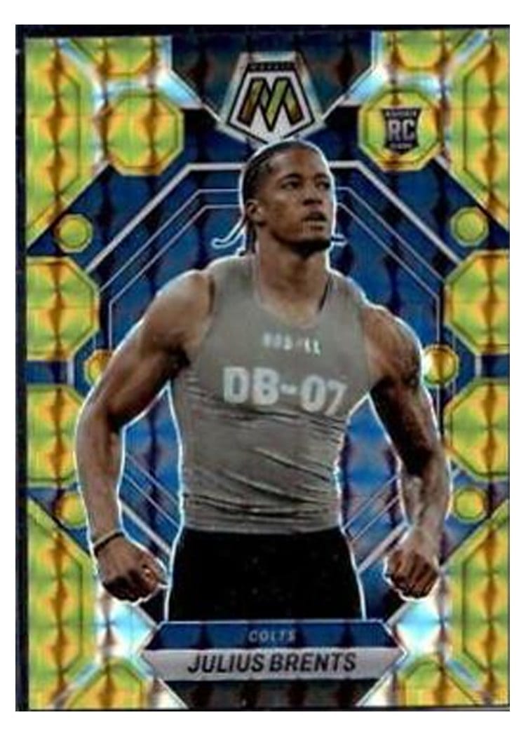2023 Panini Mosaic Base Set Julius Brents #340 card