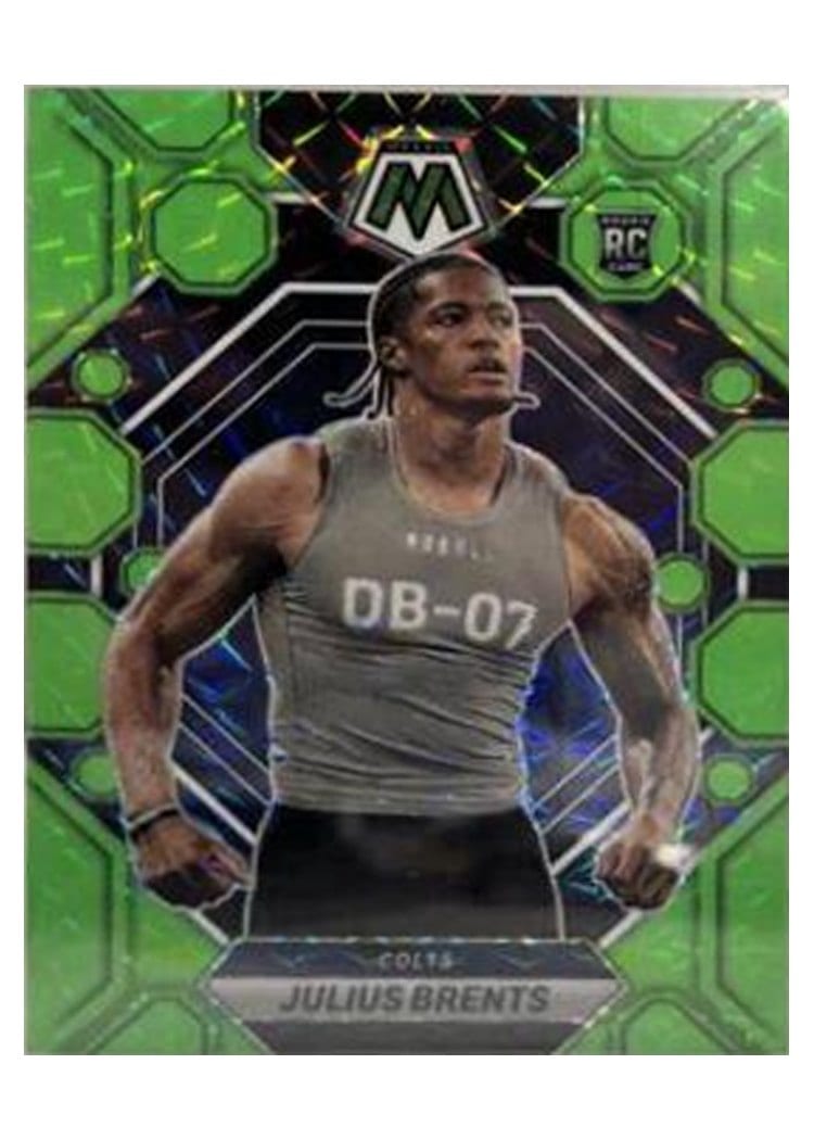 2023 Panini Mosaic Base Set Julius Brents #340 card