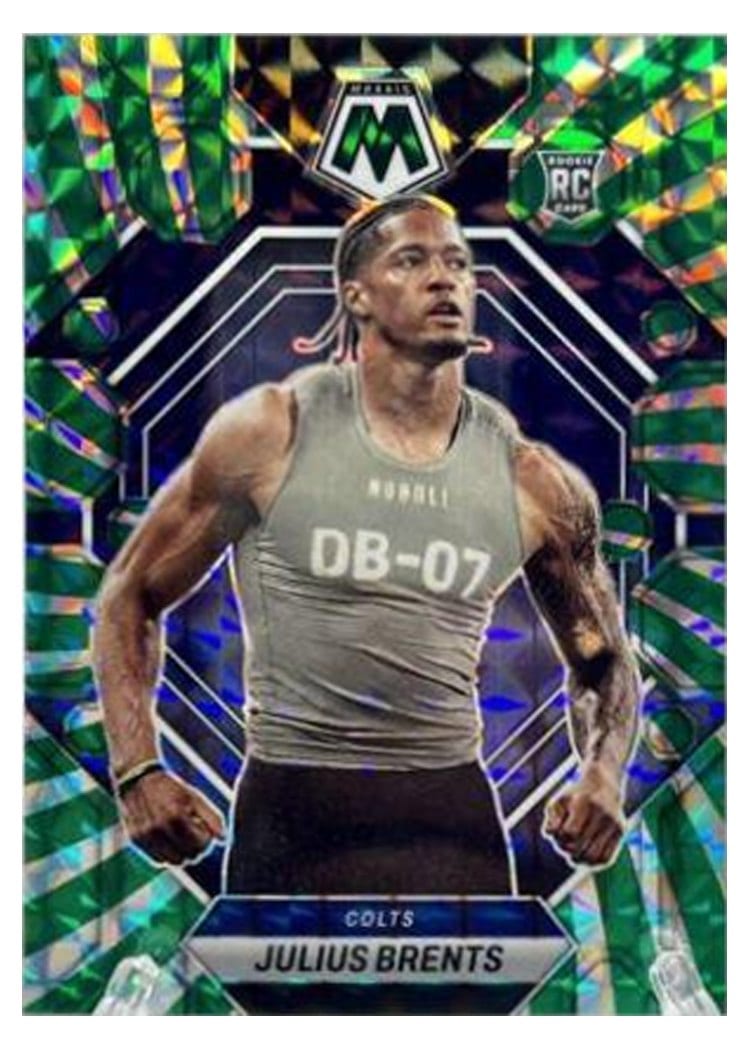 2023 Panini Mosaic Base Set Julius Brents #340 card