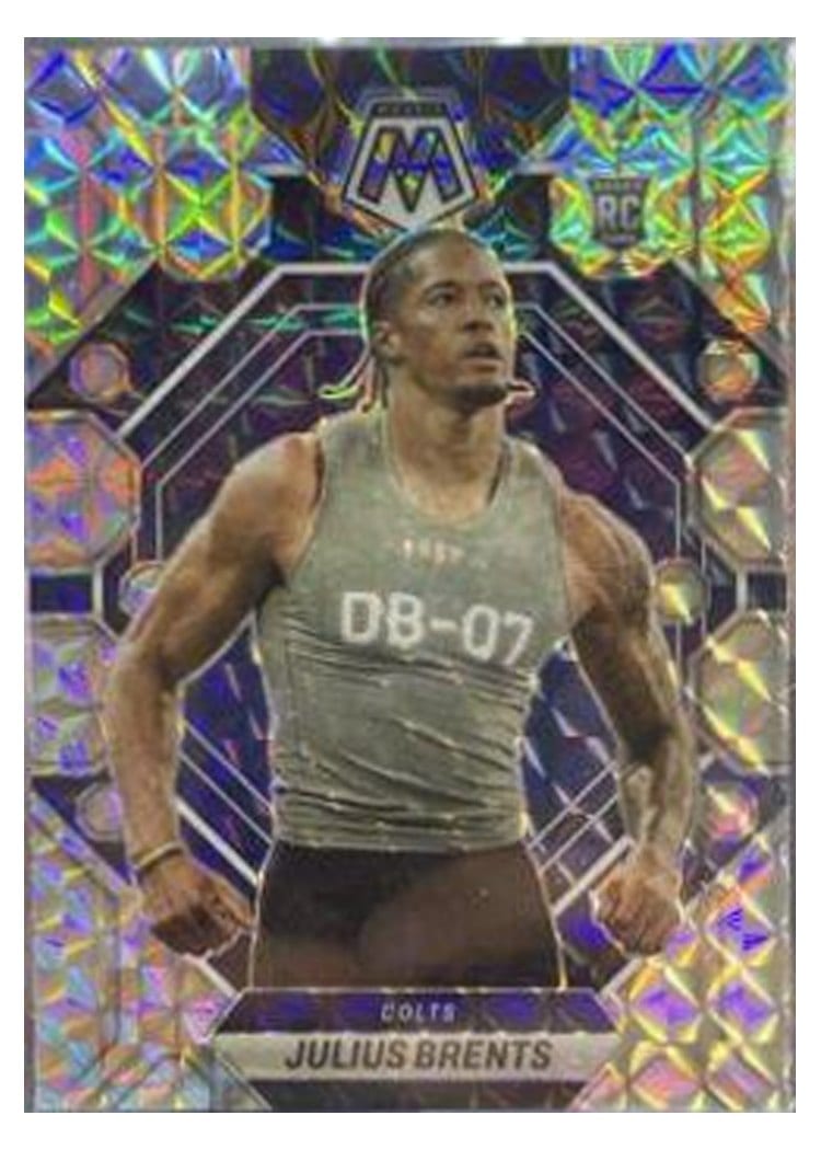 2023 Panini Mosaic Base Set Julius Brents #340 card