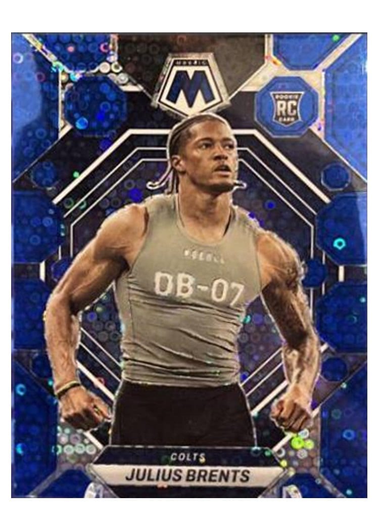 2023 Panini Mosaic Base Set Julius Brents #340 card