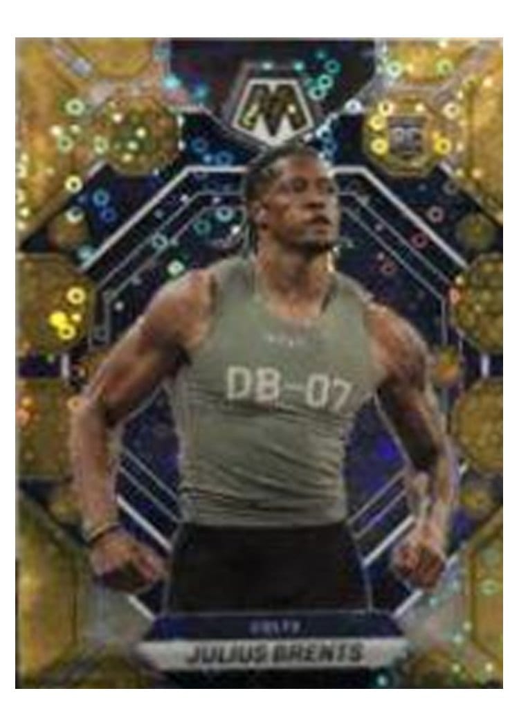 2023 Panini Mosaic Base Set Julius Brents #340 card