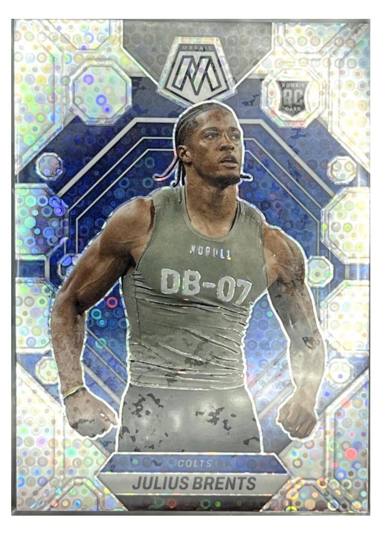 2023 Panini Mosaic Base Set Julius Brents #340 card