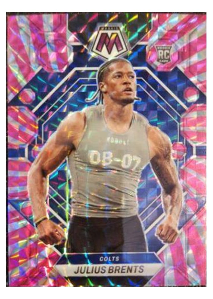 2023 Panini Mosaic Base Set Julius Brents #340 card