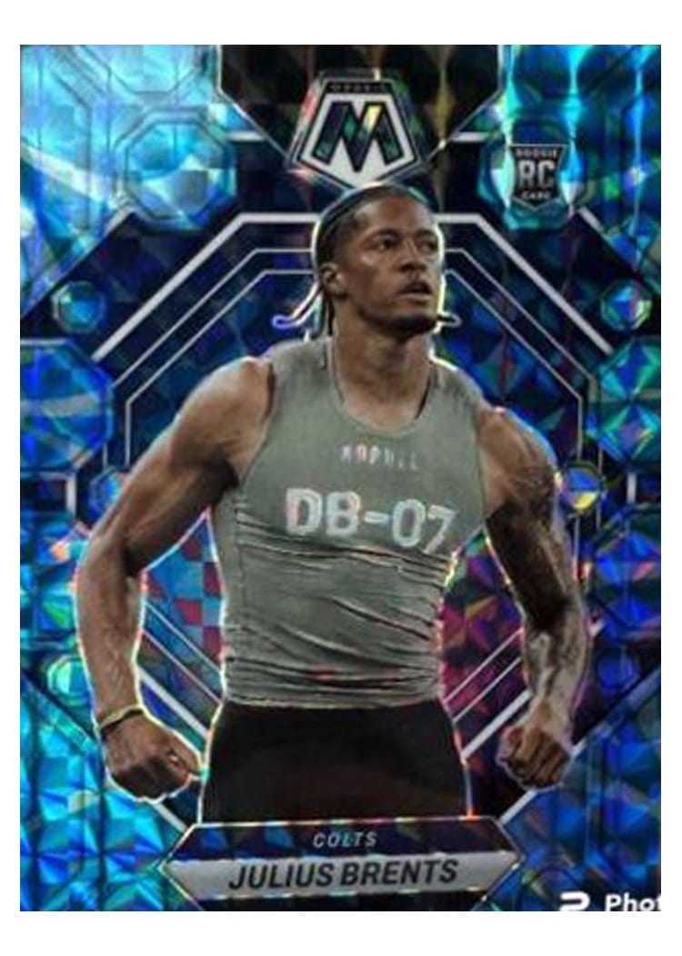 2023 Panini Mosaic Base Set Julius Brents #340 card