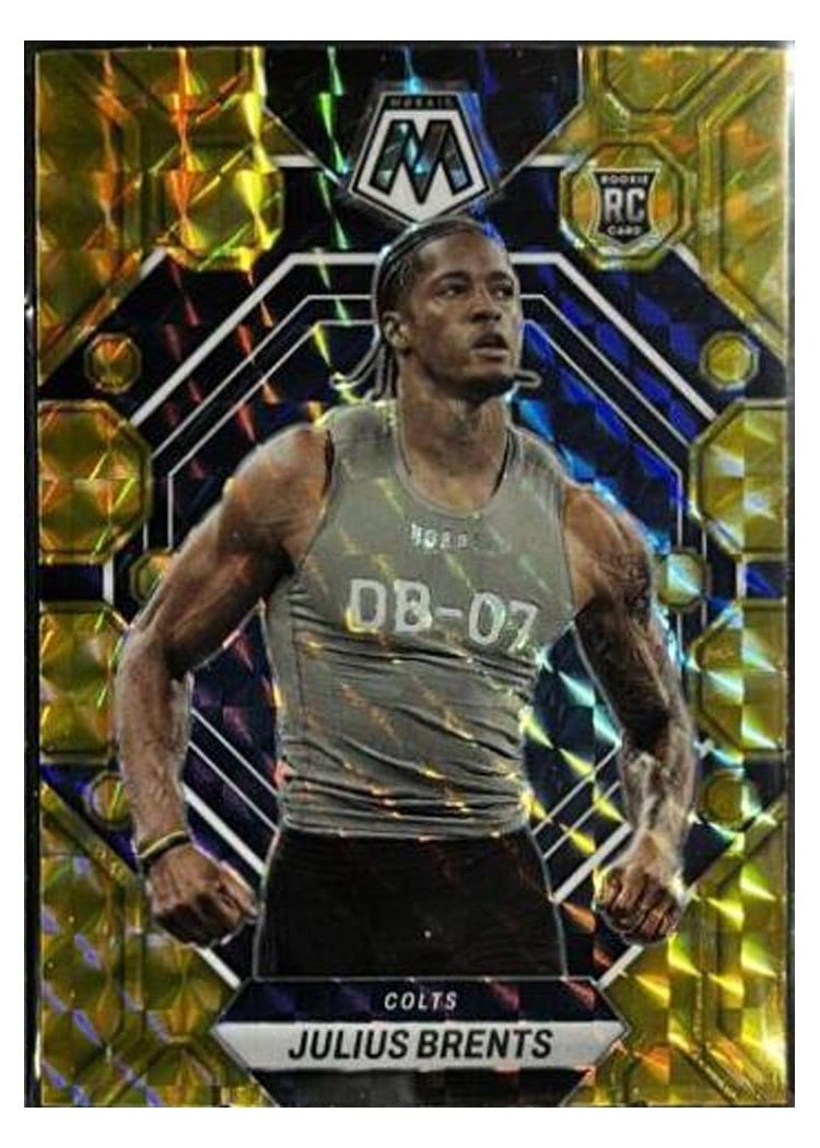2023 Panini Mosaic Base Set Julius Brents #340 card
