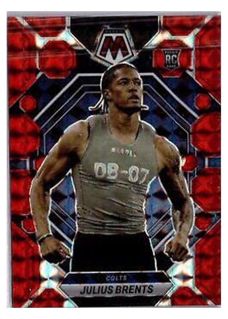2023 Panini Mosaic Base Set Julius Brents #340 card