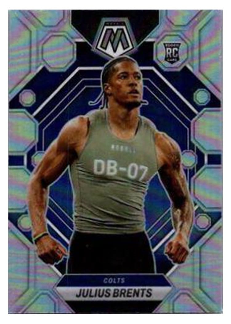 2023 Panini Mosaic Base Set Julius Brents #340 card
