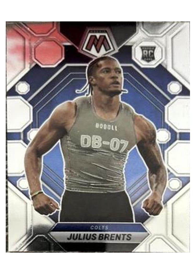 2023 Panini Mosaic Base Set Julius Brents #340 card