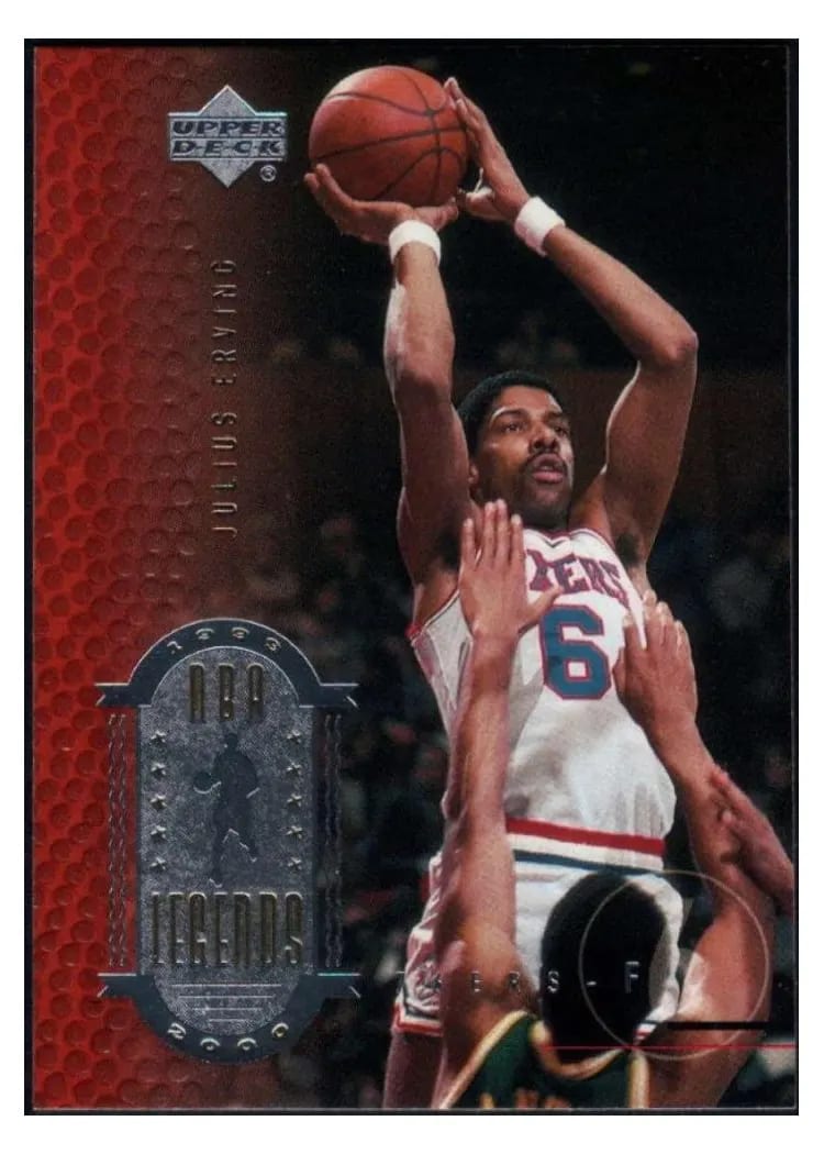 1999 Upper Deck Legends Julius Erving #6 card