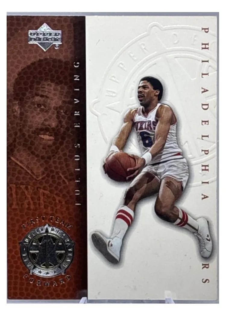 1999 Upper Deck Legends Julius Erving #74 card