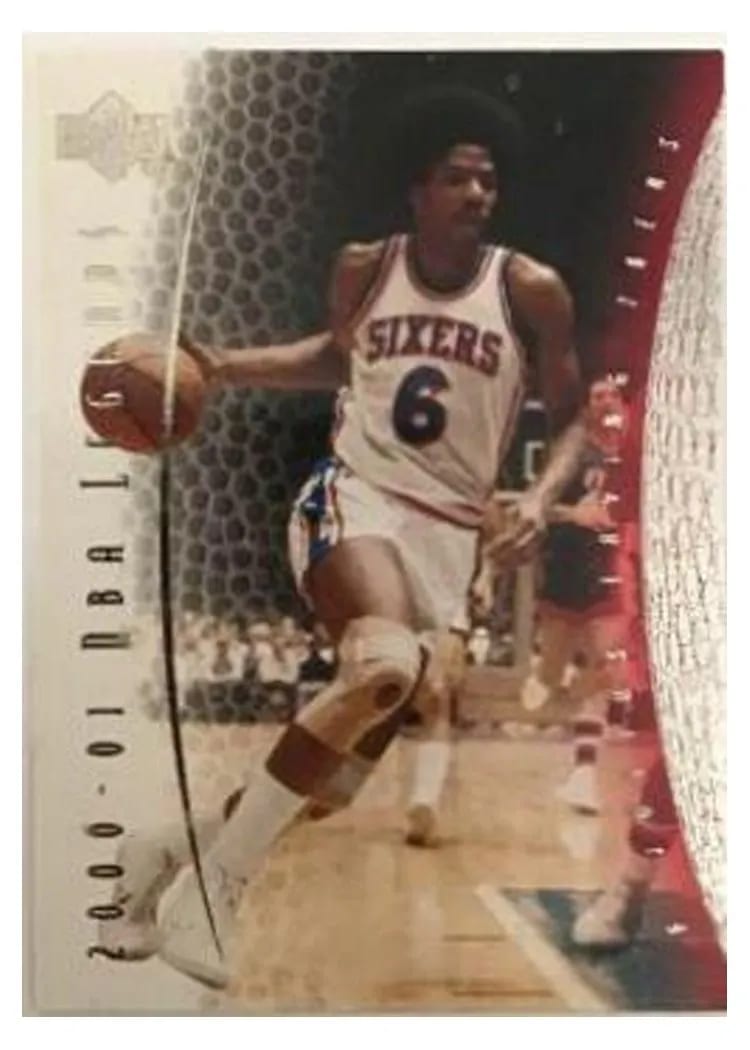 2000 Upper Deck Legends Julius Erving #6 card