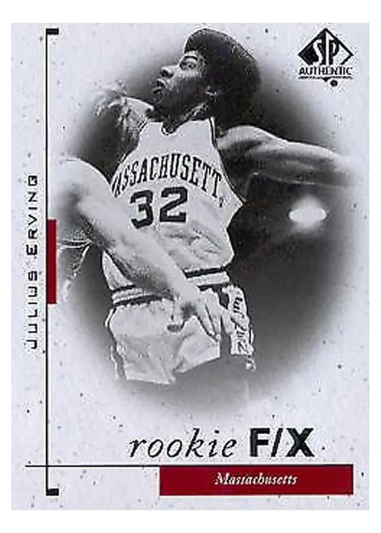 2011 SP Authentic Julius Erving #60 card
