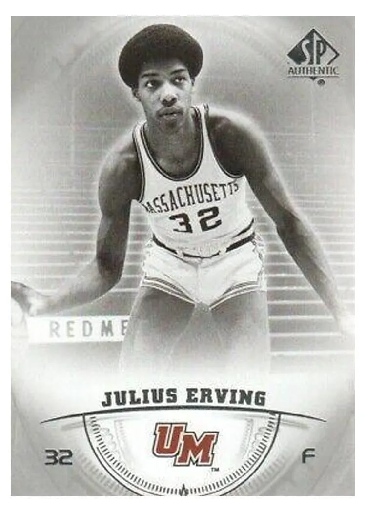 2013 SP Authentic Julius Erving #12 card