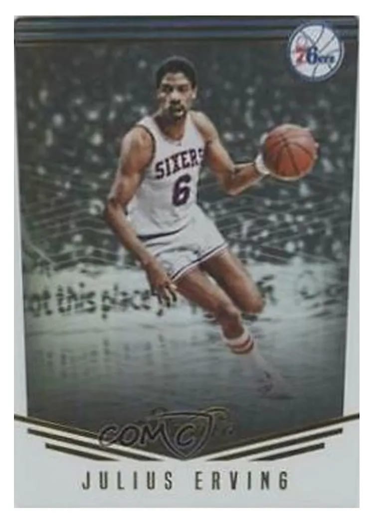 2016 Panini Studio Julius Erving #53 card