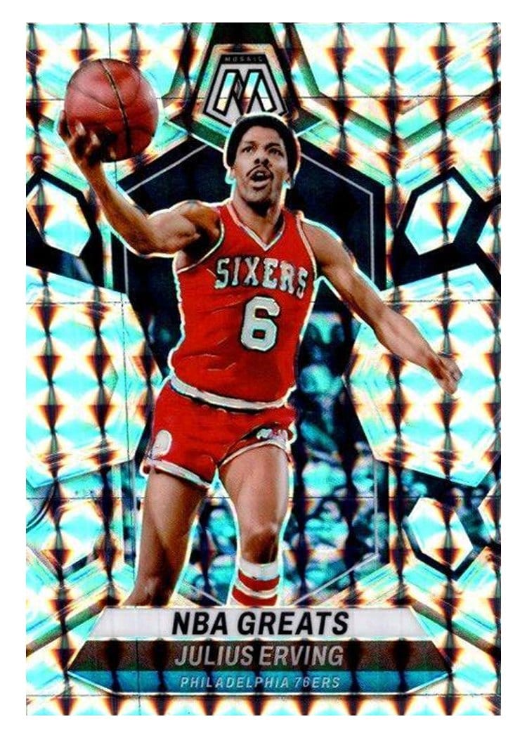 2023-24 Panini Mosaic Base Set Julius Erving #292 card