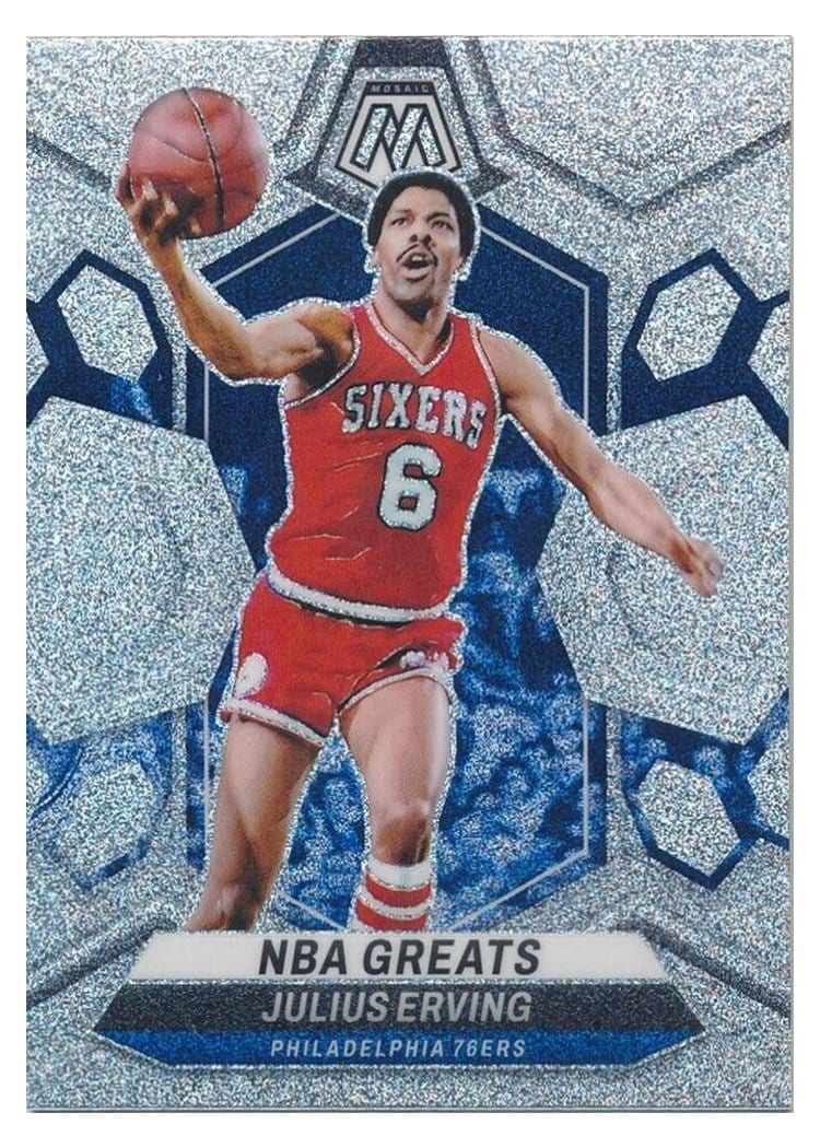 2023-24 Panini Mosaic Base Set Julius Erving #292 card