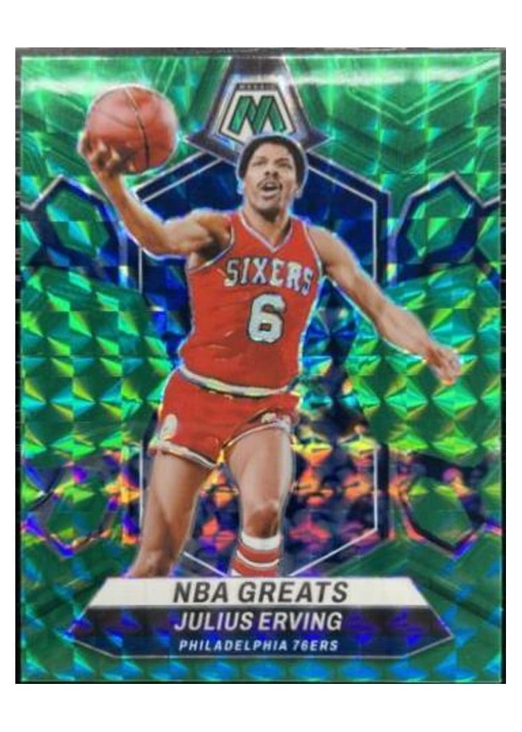 2023-24 Panini Mosaic Base Set Julius Erving #292 card