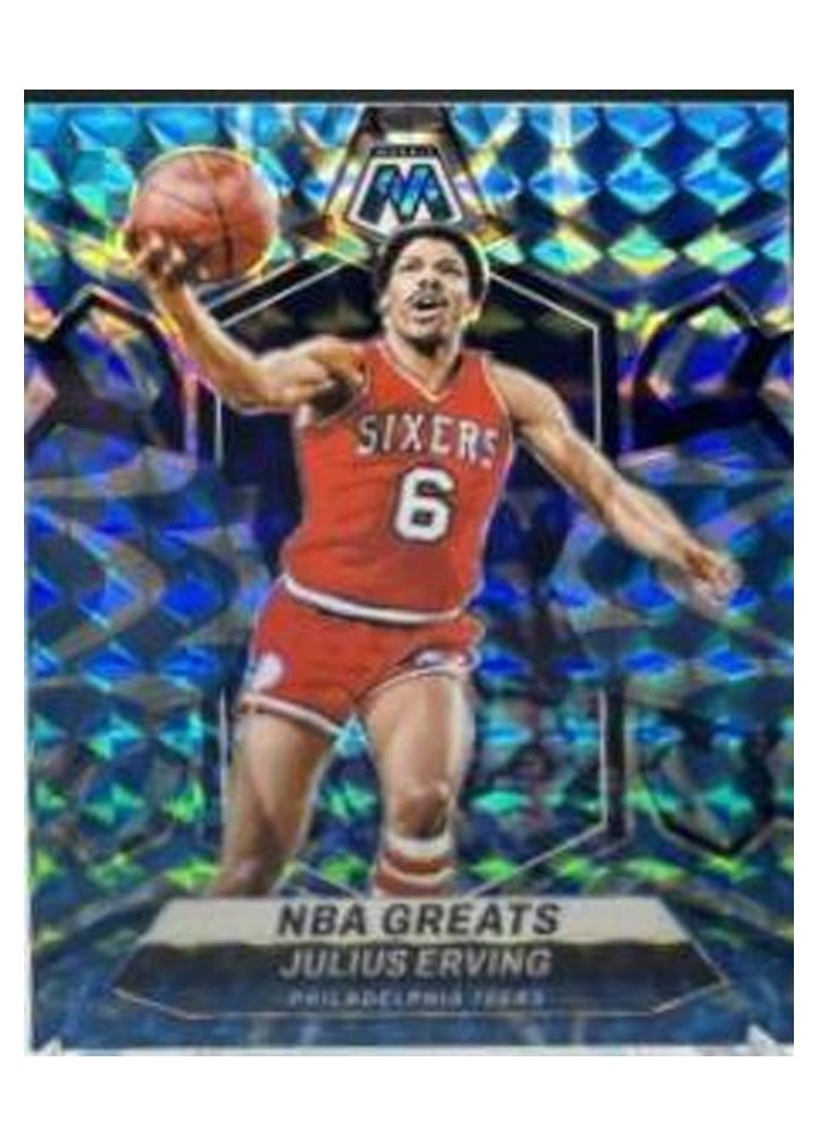 2023-24 Panini Mosaic Base Set Julius Erving #292 card